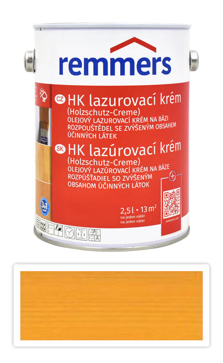 REMMERS HK lazurovací krém 2.5 l Borovice