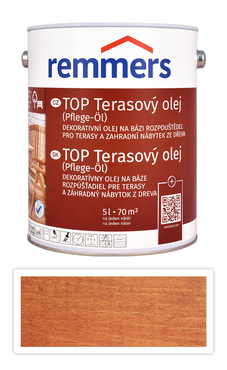 REMMERS TOP Terasový olej na bázi rozpouštědel 5 l Teak