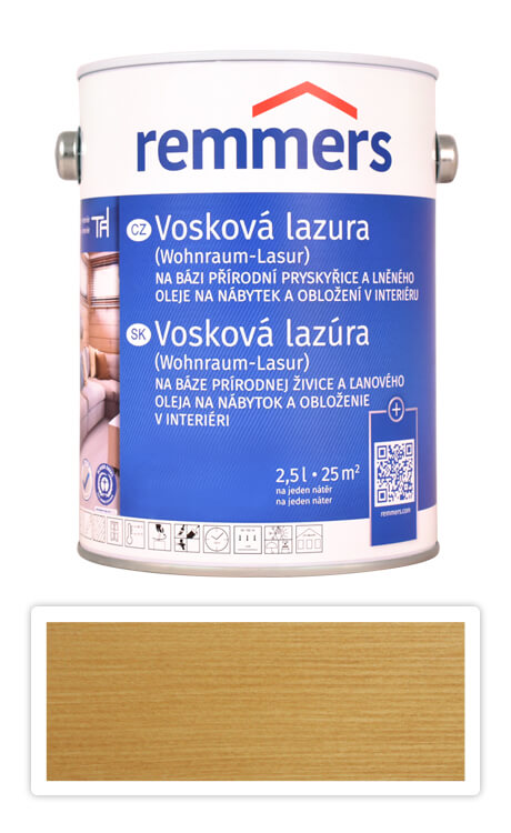 REMMERS Vosková lazura 2.5 l Dub