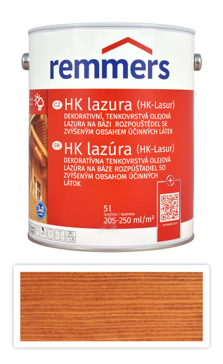 Remmers HK Lasur 5l Kastanie 2253 Kaštan