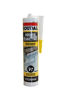 SOUDAL Aquafix - těsnicí tmel 300 ml transparent