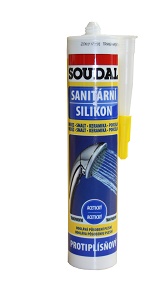 SOUDAL Silikon sanitární 300ml