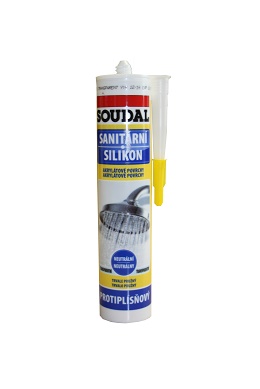 SOUDAL sanitární silikon neutrální 300 ml transparent