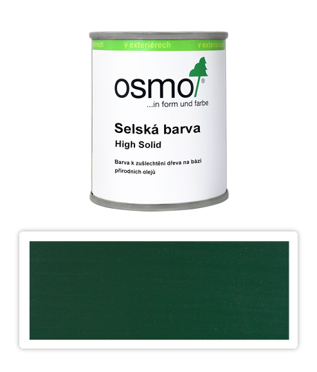 Selská barva OSMO 0.125l Jedlově zelená 2404