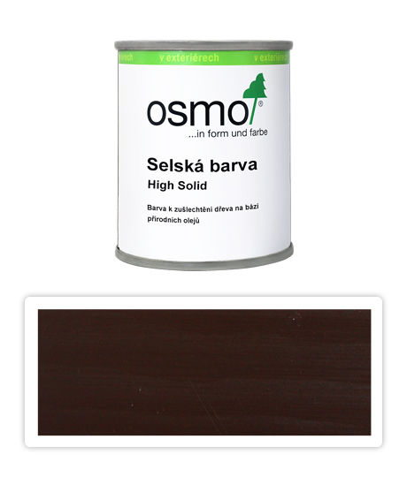 Selská barva OSMO 0.125l Tmavě hnědá 2607