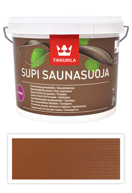 TIKKURILA Supi Sauna Finish - akrylátový lak do sauny 2.7 l Mesi 5050