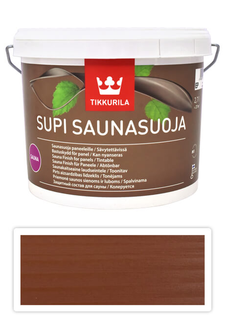 TIKKURILA Supi Sauna Finish - akrylátový lak do sauny 2.7 l Mesi 5050