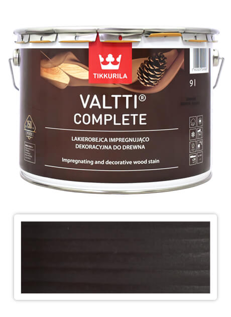 TIKKURILA Valtti Complete - matná tenkovrstvá lazura s ochranou proti UV záření 9 l Kanto 5077