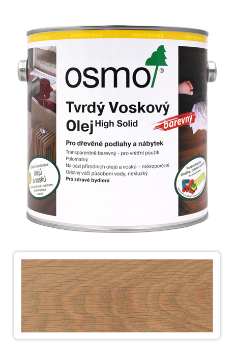 Tvrdý voskový olej OSMO barevný 2