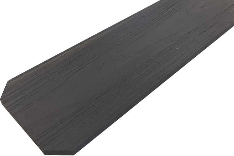 WPC dřevoplastové plotovky tříhranné LamboDeck 12x150x900 - Dark Grey