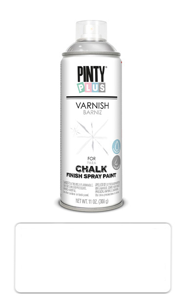 PINTYPLUS CHALK - ochranný lak ve spreji pro křídovou barvu 400 ml Bezbarvý matný CK821